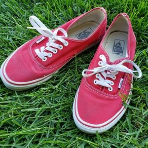 Red Vans